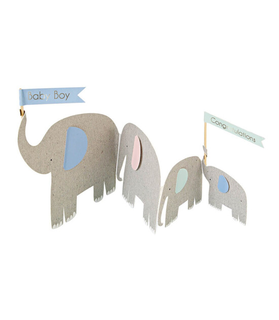 Meri Meri Tebrik Kartı // Filler Akordeon