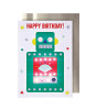 Meri Meri Happy Birthday Robot Tebrik Kartı