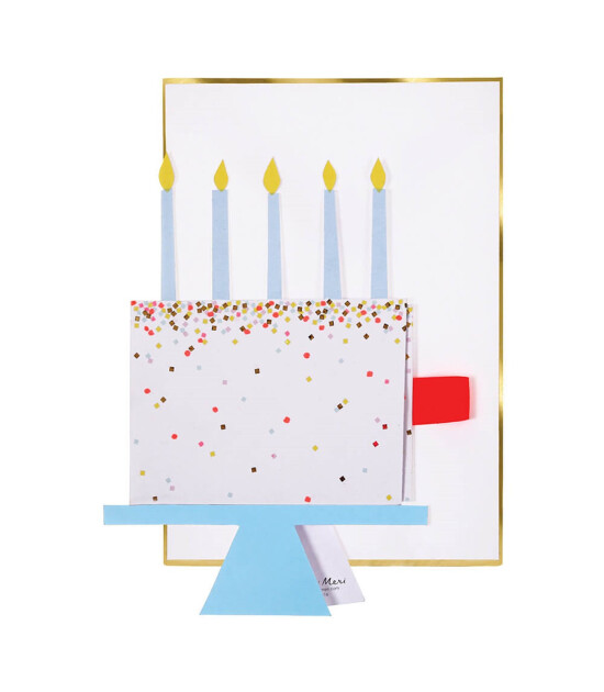 Meri Meri Tebrik Kartı // Kek Dilimi