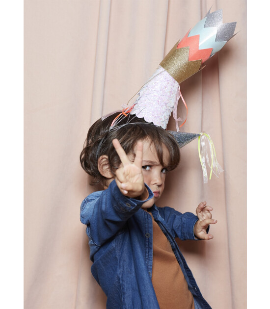 Meri Meri Parti Şapka // Simli