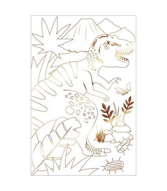 Meri Meri Poster // Dinozor