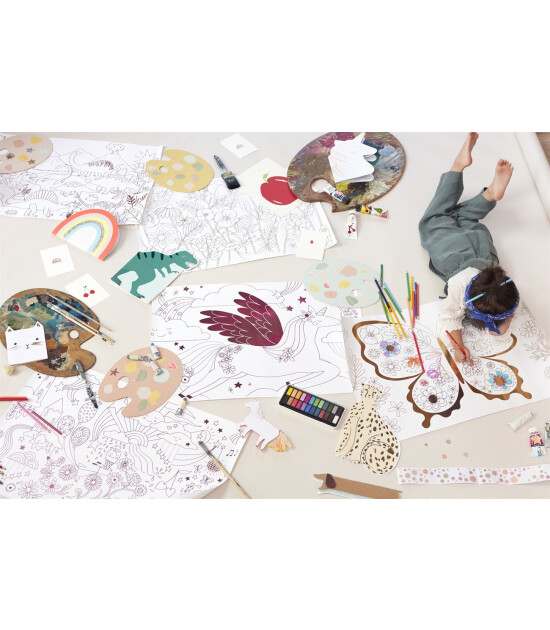 Meri Meri Poster // Dinozor