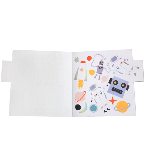 Meri Meri Çıkartma Kitabı // Robot