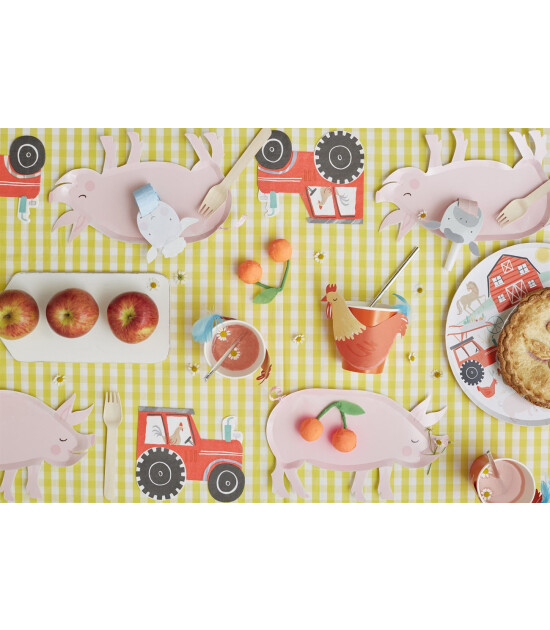 Meri Meri Parti Tabak // Domuz