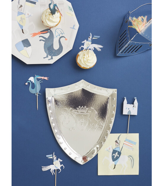 Meri Meri Parti Tabak (L) // Ejderha Şövalyeleri