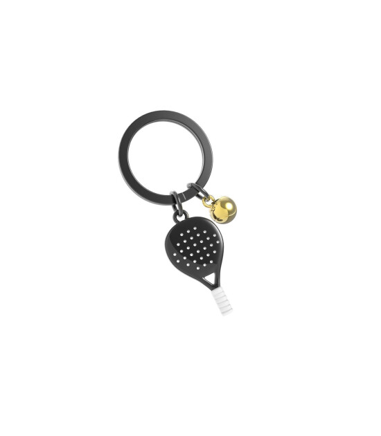 Metalmorphose Anahtarlık // Siyah Padel Tenis