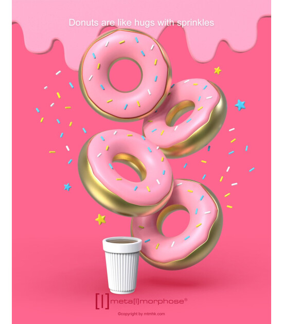 Metalmorphose Anahtarlık // Donut