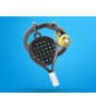 Metalmorphose Anahtarlık // Siyah Padel Tenis