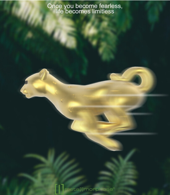 Metalmorphose Anahtarlık // Leopar