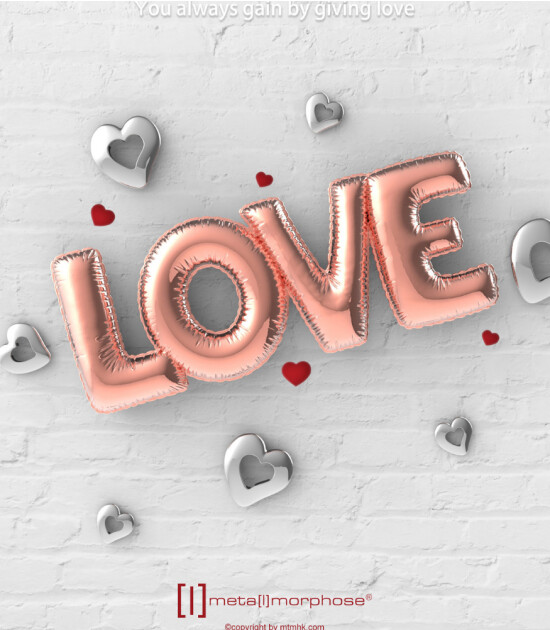 Metalmorphose Anahtarlık // Love
