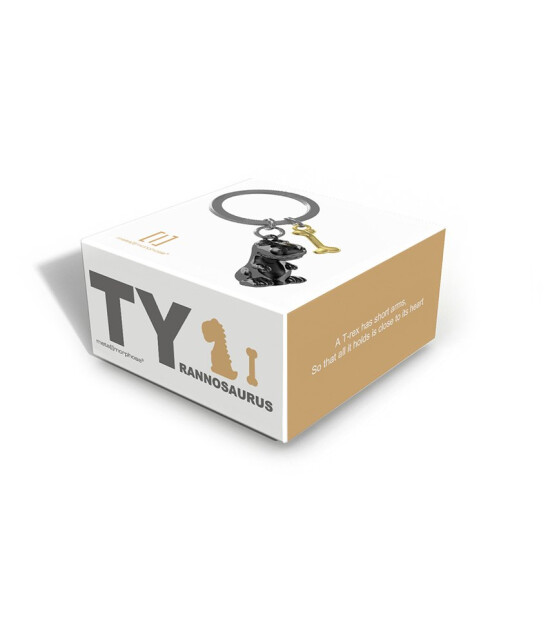 Metalmorphose Anahtarlık // Dino & Kemik