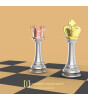 Metalmorphose Anahtarlık // King Chess
