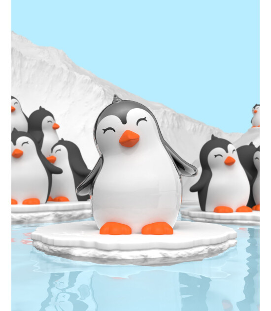 Metalmorphose Penguen Anahtarlık