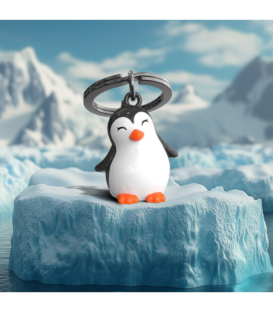 Metalmorphose Penguen Anahtarlık