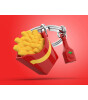Metalmorphose Anahtarlık // French Fries ve Ketçup