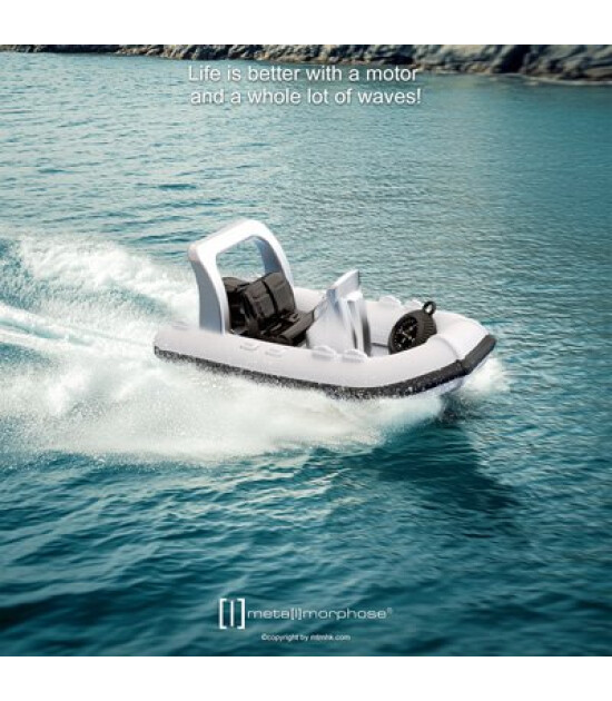 Metalmorphose Anahtarlık // Kauçuk Motorboat