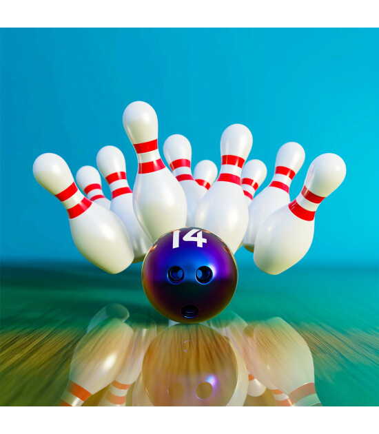 Metalmorphose Bowling Anahtarlık