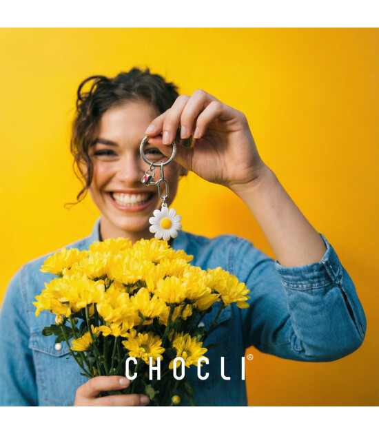 Metalmorphose Anahtarlık ve &Ccedil;anta Aksesuarı // Papatya