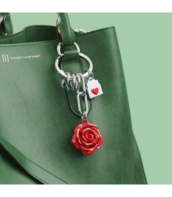 Metalmorphose Nature Rose Anahtarlık / &Ccedil;anta Aksesuarı