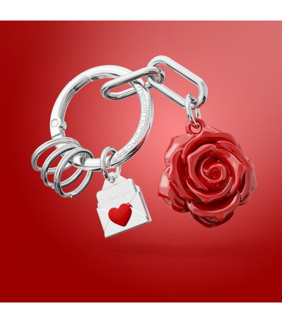 Metalmorphose Nature Rose Anahtarlık / &Ccedil;anta Aksesuarı