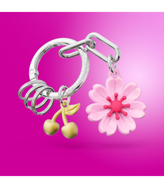 Metalmorphose Nature Cherry Blossom Anahtarlık / &Ccedil;anta Aksesuarı