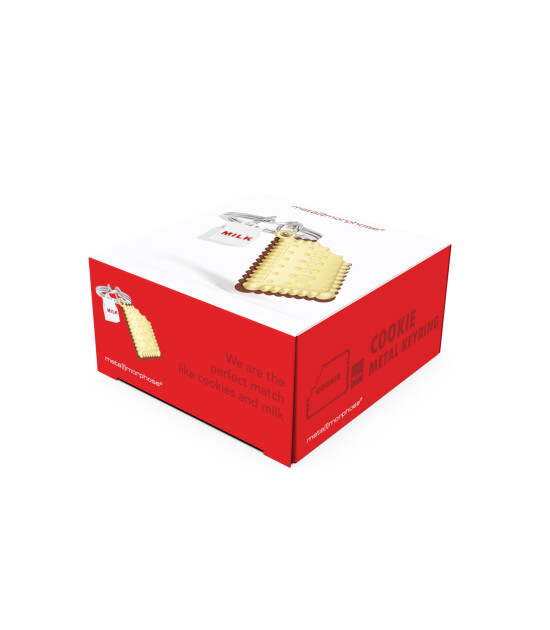 Metalmorphose Cookies and Milk Anahtarlık