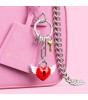 Metalmorphose Love Lock Kırmızı Anahtarlık