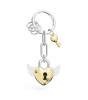 Metalmorphose Love Lock Anahtarlık