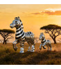 Metalmorphose Zebra Anahtarlık