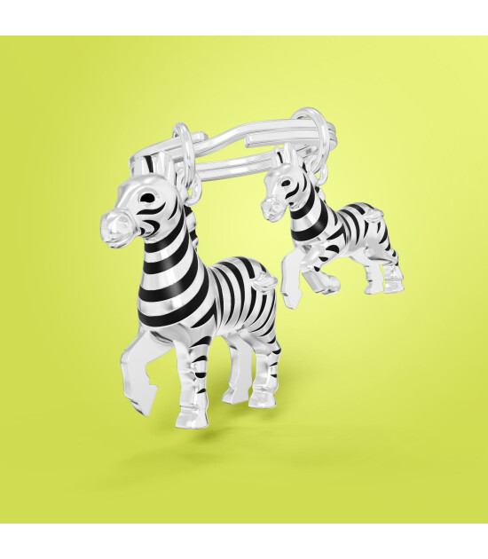 Metalmorphose Zebra Anahtarlık