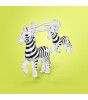 Metalmorphose Zebra Anahtarlık