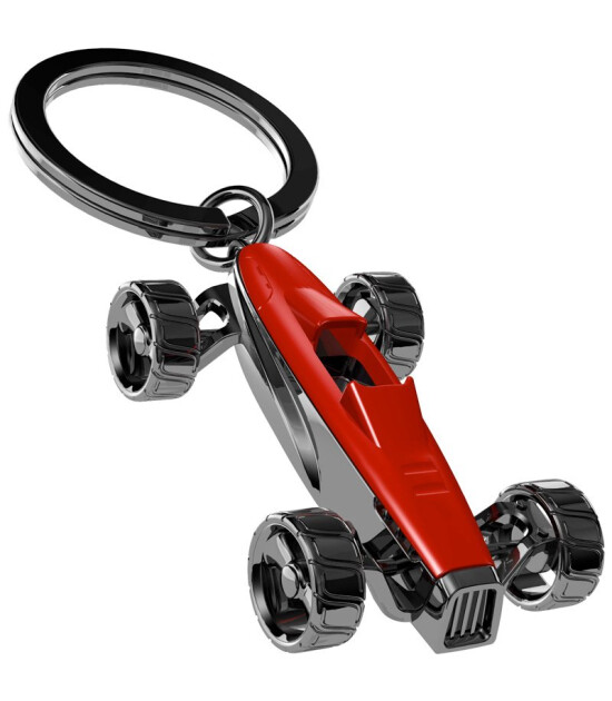 Metalmorphose Anahtarlık  Yarış Arabası // Kırmızı