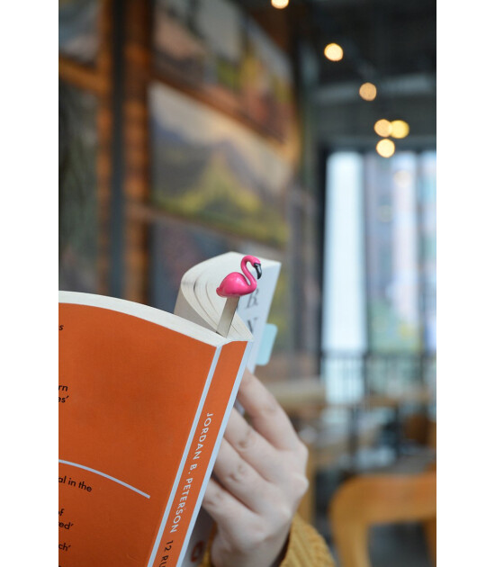 Metalmorphose Kitap Ayracı // Flamingo