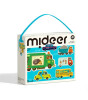 Mideer My First Puzzle // Hareketli Arabalar (2-6 Par&ccedil;a)