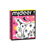Mideer Basic Eğlenceli D&ouml;vme &Ccedil;ıkartmaları - Pembe