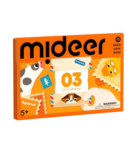 Mideer Zeka Oyunu Kitabı // Origami Etkinlikleri 3. Seviye