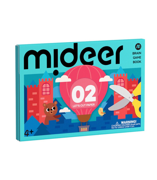Mideer Zeka Oyunu Kitabı // Kağıt Kesme Etkinliği 2. Seviye