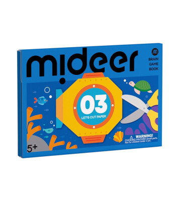 Mideer Zeka Oyunu Kitabı // Kağıt Kesme Etkinliği 3. Seviye