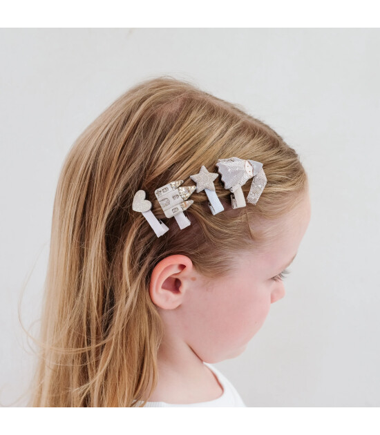 Mimi & Lula Mini Saç Toka Set (8 Adet) // Princess & Castle