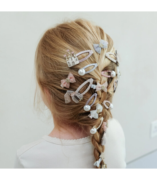 Mimi & Lula Mini Saç Toka Set (8 Adet) // Princess & Castle