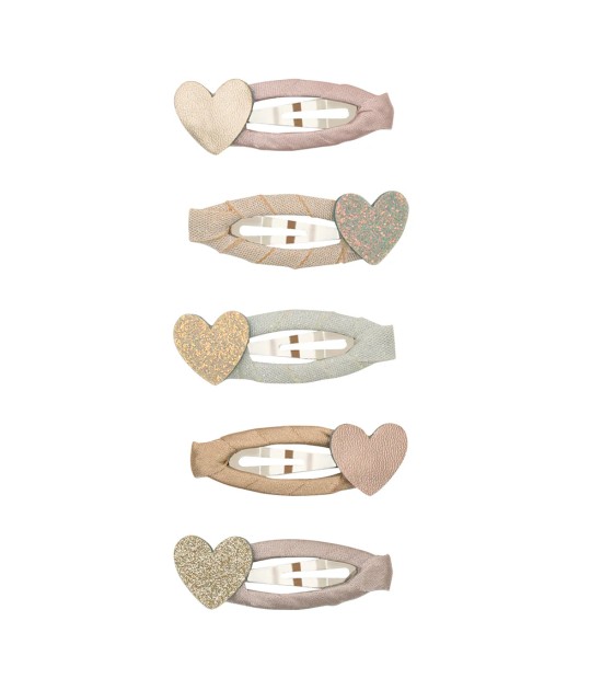 Mimi & Lula Mini Toka Set (5 Adet) // Heart