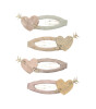 Mimi & Lula Saç Toka Set (4 Adet) // Cupid Heart