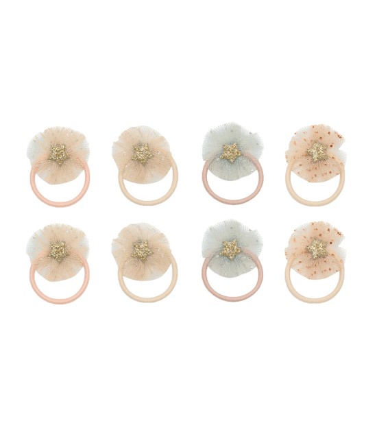 Mimi & Lula Mini Lastik Saç Toka Set (8 Adet) // Tutu Bow