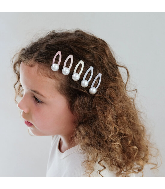 Mimi & Lula Mini Toka Set (5 Adet) // Pearl