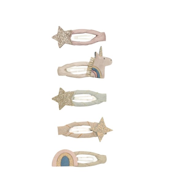 Mimi & Lula Mini Toka Set (5 Adet) // Celeste Unicorn