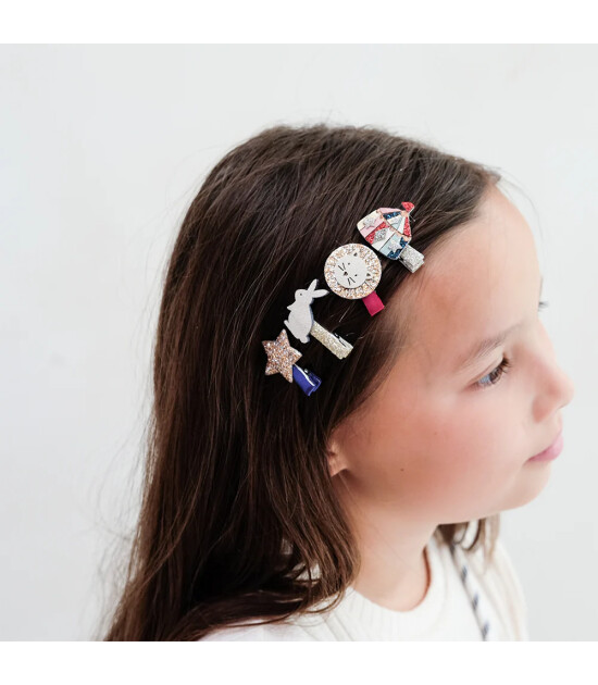 Mimi & Lula Mini Saç Toka Set (8 Adet) // Circus