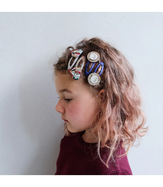 Mimi & Lula Saç Toka Set (4 Adet) // Circus Lion