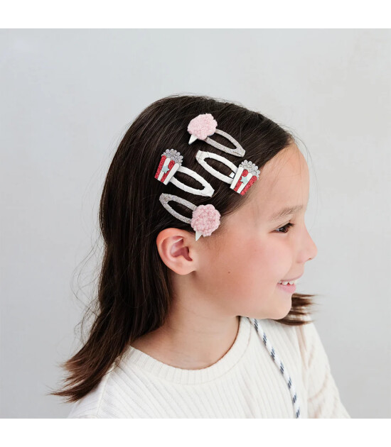 Mimi & Lula Saç Toka Set (4 Adet) // Popcorn & Candyfloss