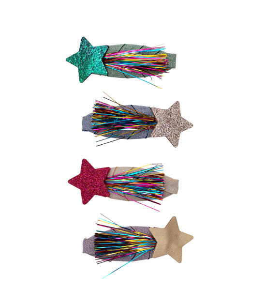 Mimi & Lula Saç Toka Set (4 Adet) // Tinsel Star