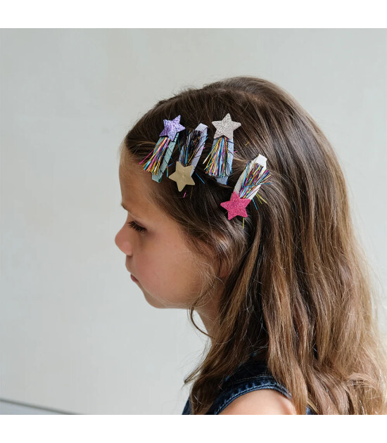 Mimi & Lula Saç Toka Set (4 Adet) // Tinsel Star